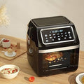 Freidora de aire Renahouse RH97 de 12L color negro 110V