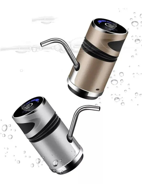 Dispensador Automático Recargable Para Agua De Botellón Acabado Metalico