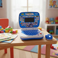 Mini Computador Portátil Mouse Didáctico Infantil Educativo Color Azul y Rosado