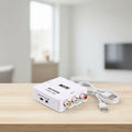 Adaptador Convertidor HDMI a RCA Audio Video Full HD