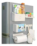 Organizador Cocina Magnetico De Nevera 5 Piezas Dispensador Color Blanco