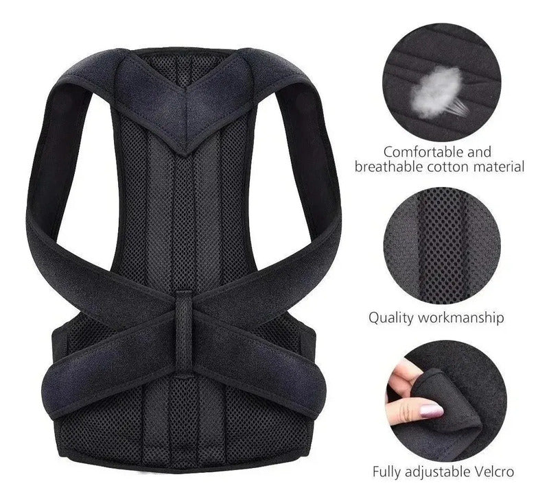 Corrector Postura Camisilla Chaleco Para Mujeres Y Hombres - Xl