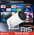 Proyector zebbris Smart Para Cine En Casa Hy300 1080hd Android 11 Co