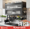 Escurridor Platos Doble Cocina Con Gabinete Zebbris