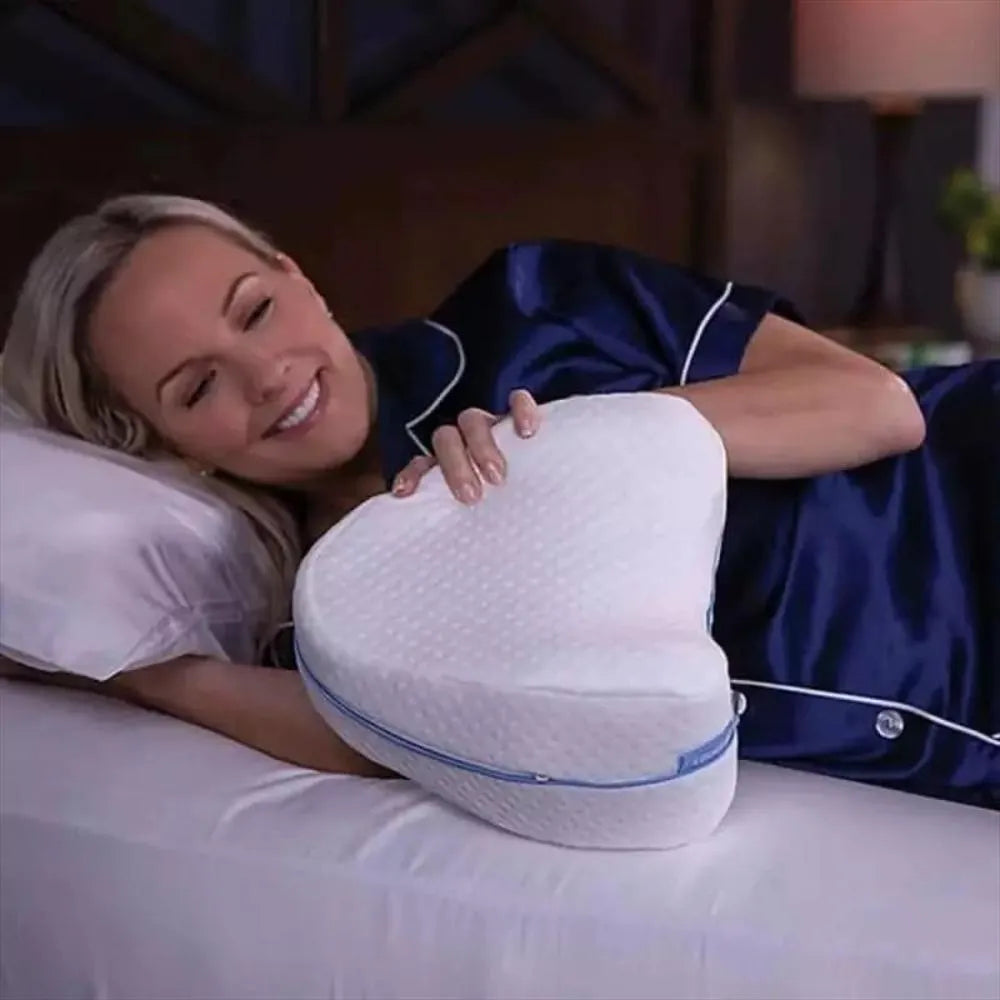 Almohada Ortopédica Para Piernas Espuma Viscoelástica Cojí