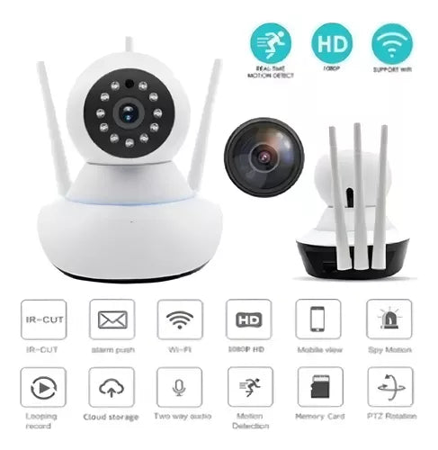 Cámara De Seguridad Genérica Ik100 Wifi Con Resolución Full
