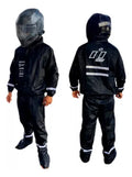 Traje Impermeable Para Moto Zebbris 4 Piezas Pvc