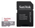 Tarjeta De Memoria Micro Sd Sandisk 64gb Ultra Con Adaptador