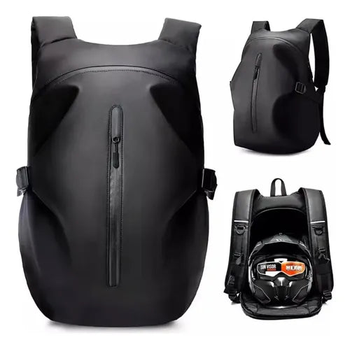 Mochila Zebbris Impermeable Para Casco Y Casco Con Bolsa Trasera